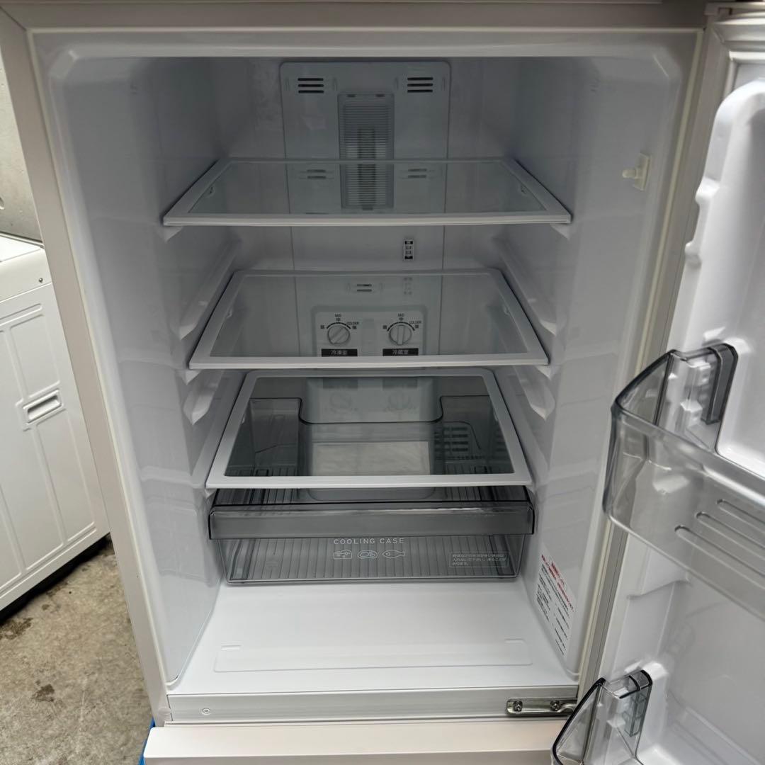 248⭐️2024年製美品★三菱電機　冷蔵庫　自動霜取り　一人暮らし　ホワイト