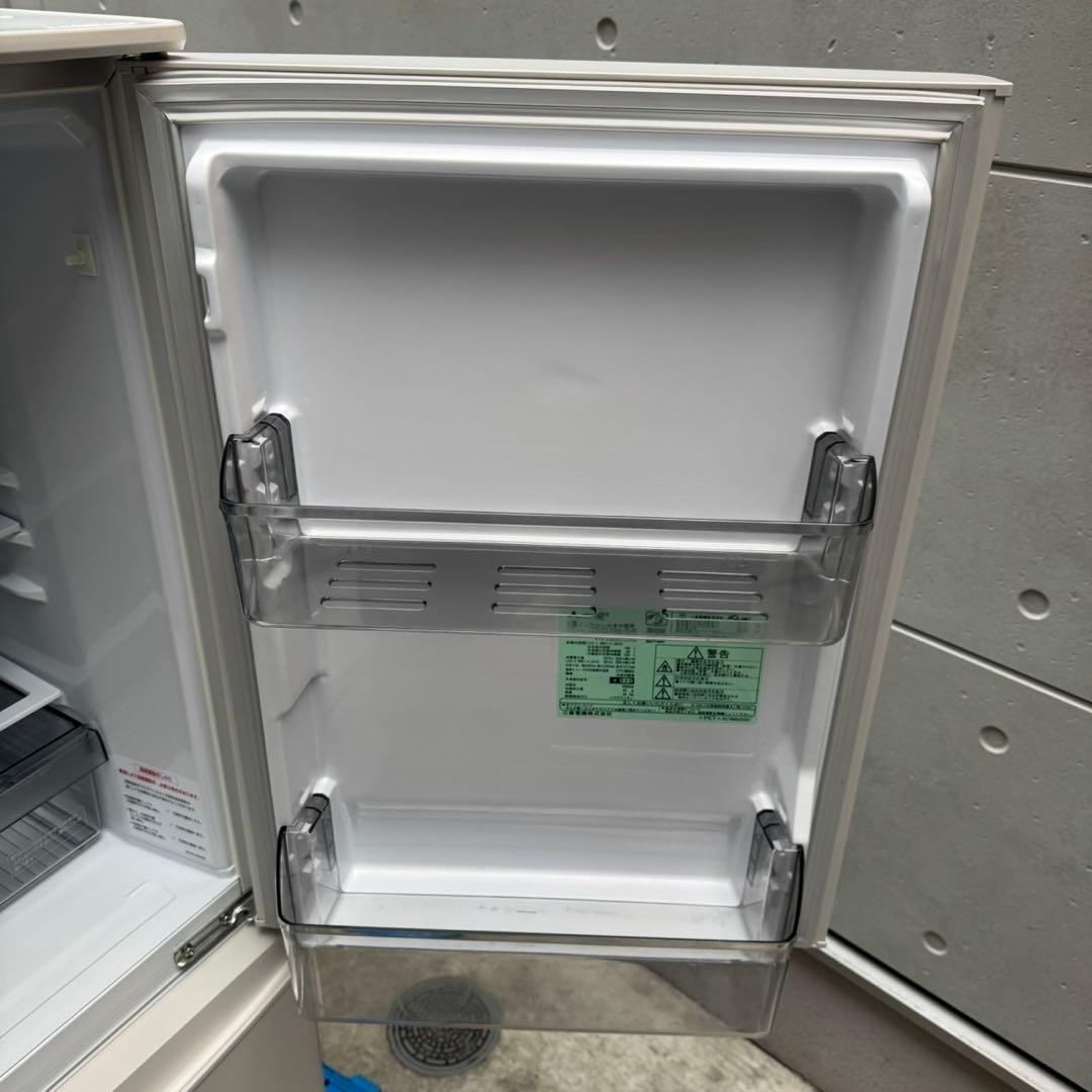 248⭐️2024年製美品★三菱電機　冷蔵庫　自動霜取り　一人暮らし　ホワイト