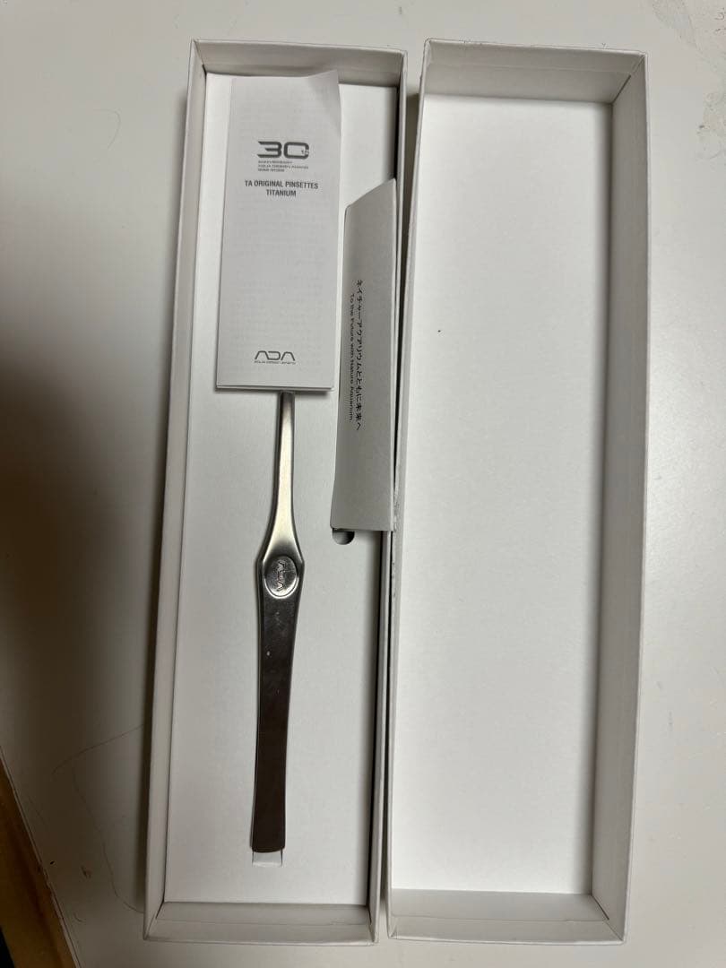 ADA プロピンセットチタニウム　30周年記念品