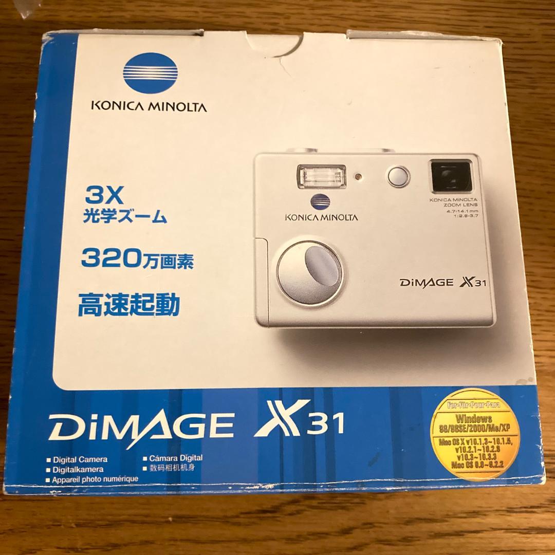 美品 動作確認済み KONIKA MINOLTA DiMAGE X31 デジカメ
