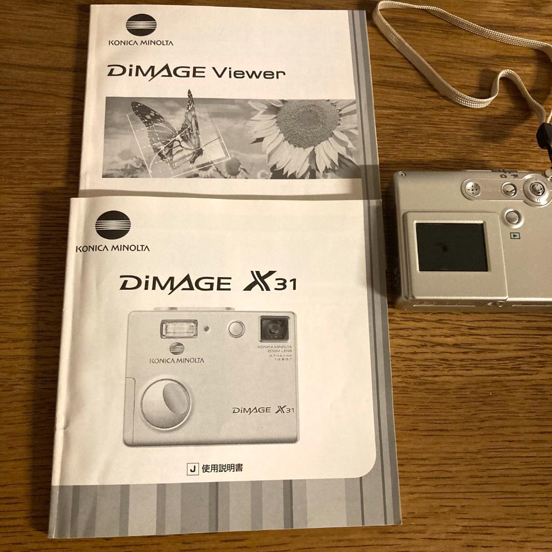 美品 動作確認済み KONIKA MINOLTA DiMAGE X31 デジカメ