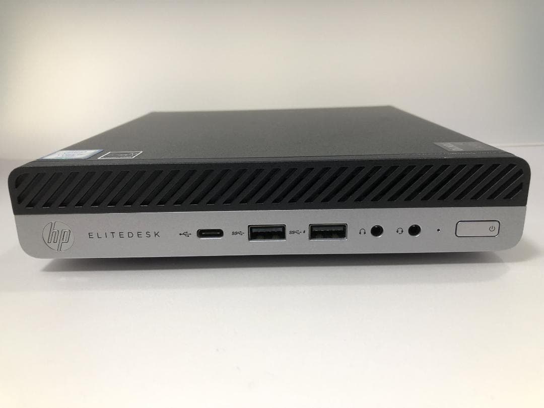ミニPC HP EliteDesk800G4 Core i5-8500T Win11Pro