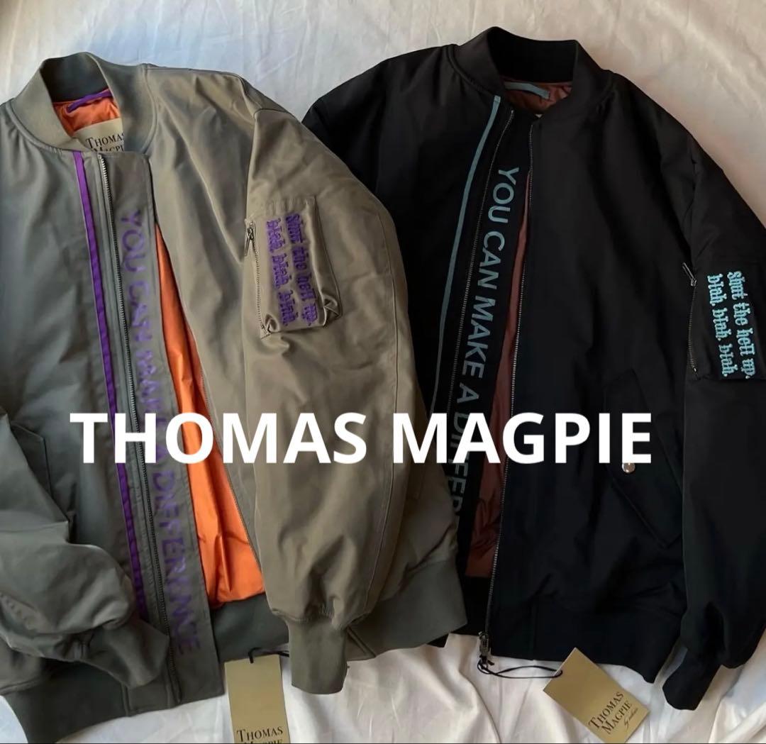 美品 トーマスマグパイ 中綿ブルゾン　MA1 ジャケット　アウター