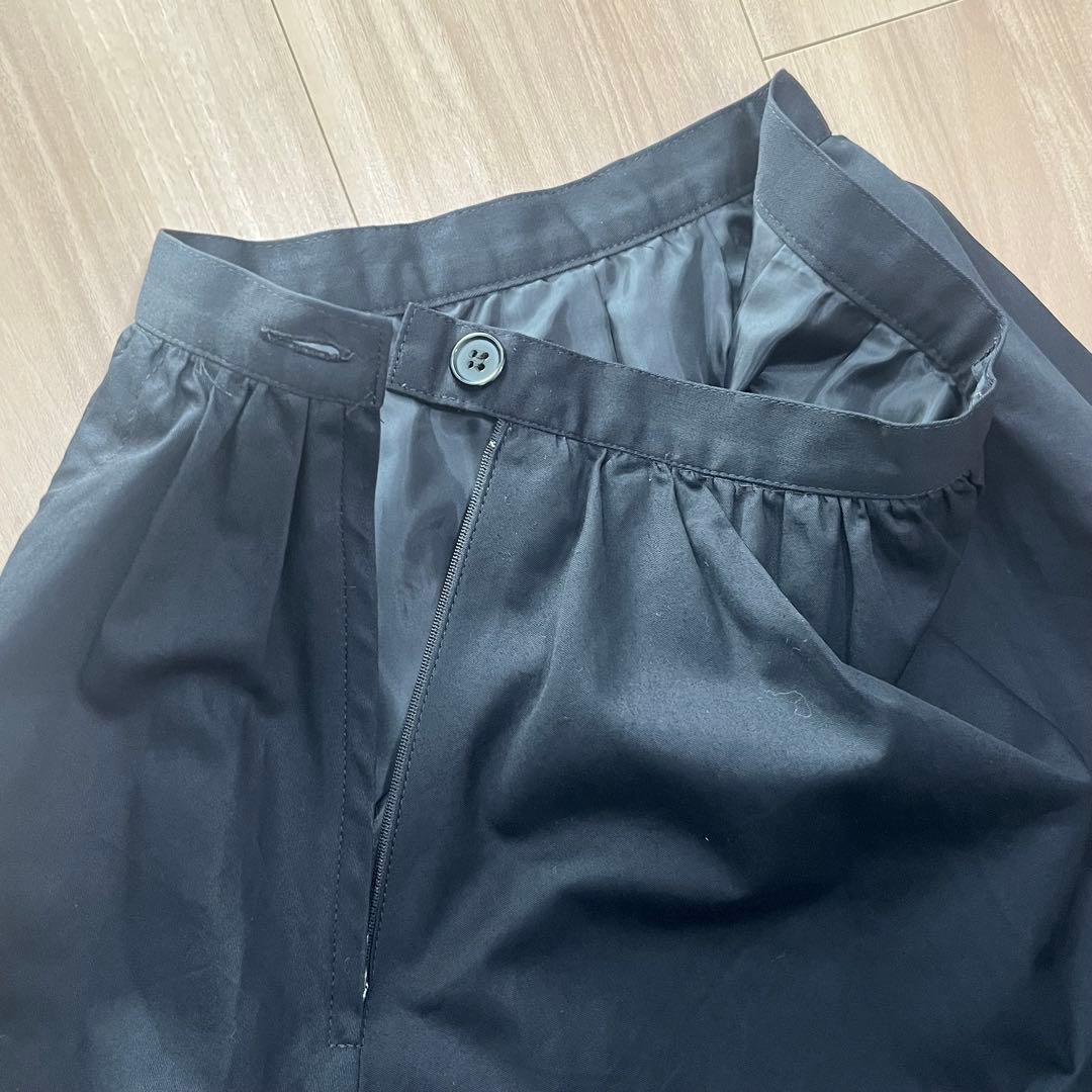 PEACE NOW（ピースナウ）　フレアミニスカート　黒