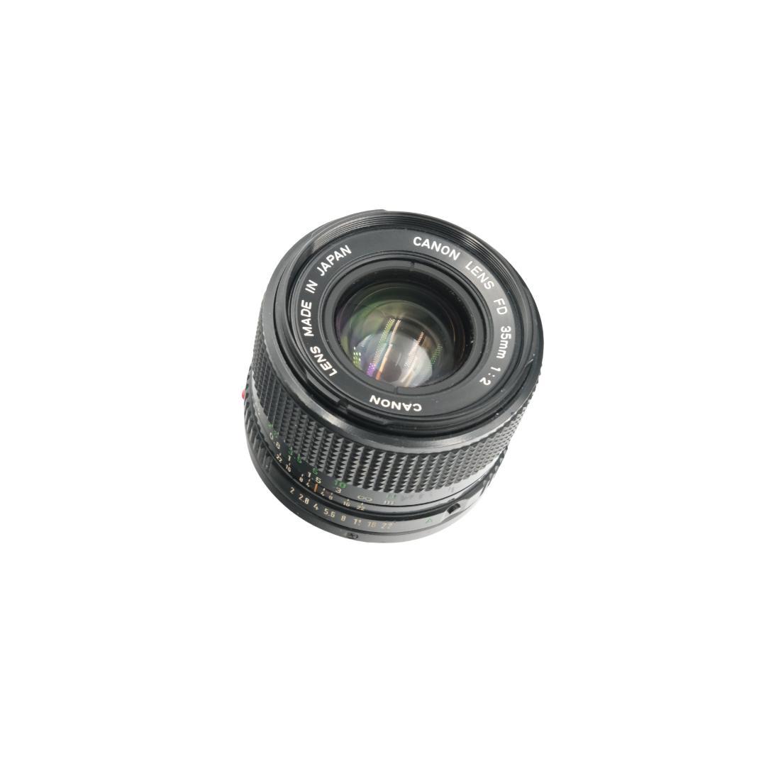 【動作確認済【完動品◆美品】】CANON FD 35mm F2 F/2 レンズ