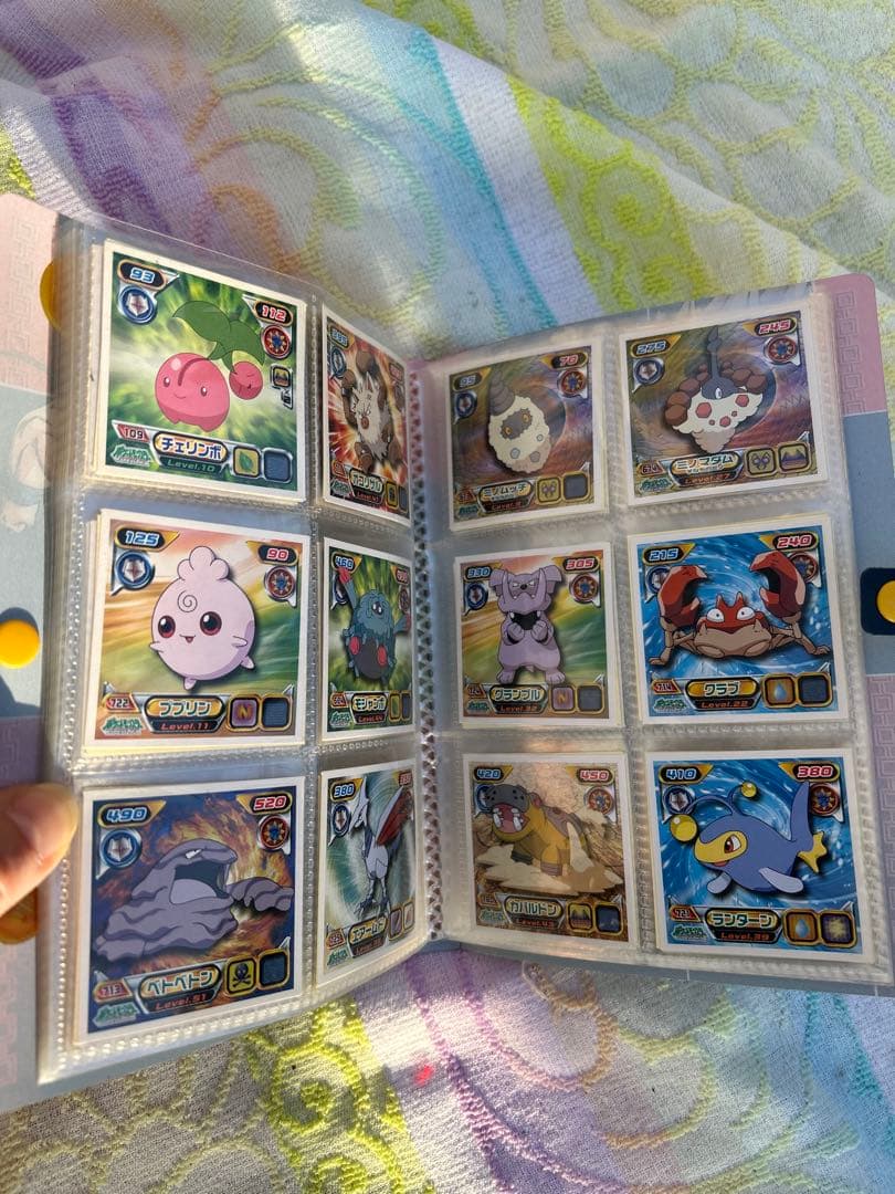 匿名配送】ドラゴンボール 列伝　ファイル　シール　ポケモン　カード　ピカチュウ