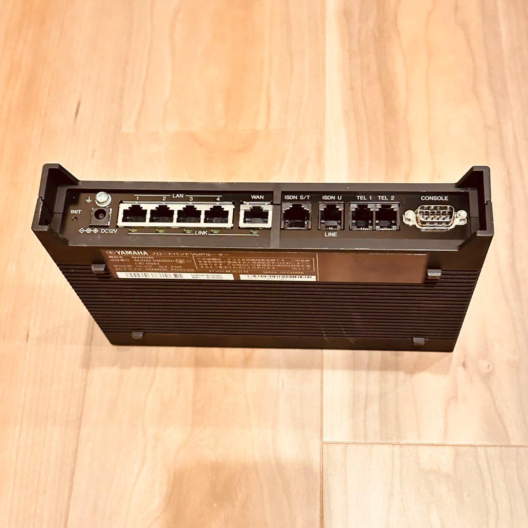 YAMAHA NVR500 ルーター ブロードバンドVoIP 箱付き
