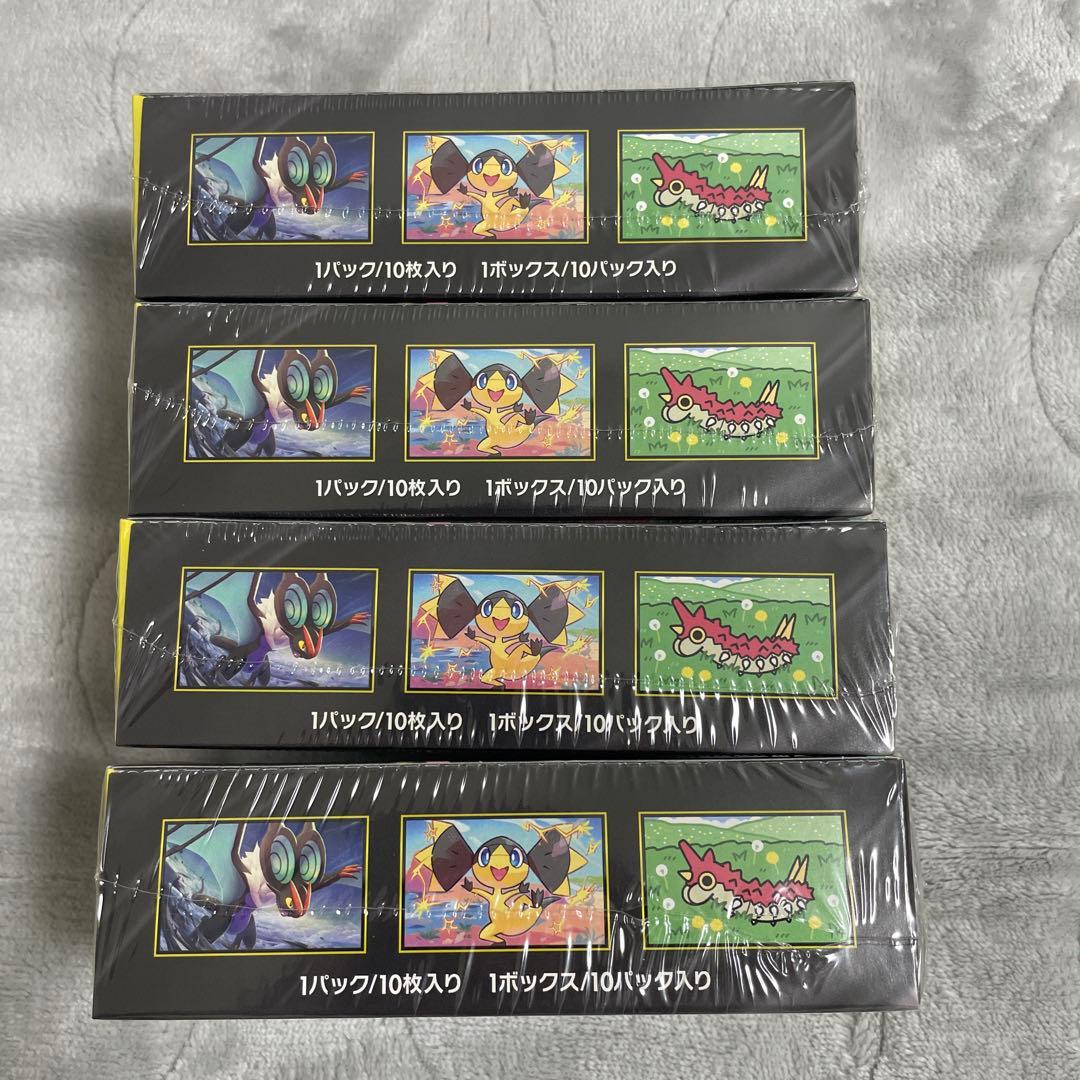 【シュリンク付き】 ポケモンカード MEGAドリームex BOX 4箱セット