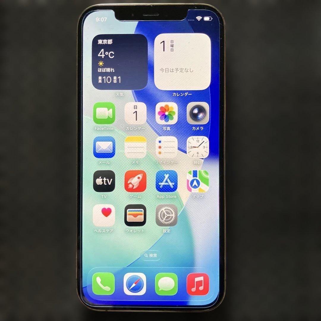 iPhone 12Pro 128GB ゴールド現状品、used品、ジャンク品扱い