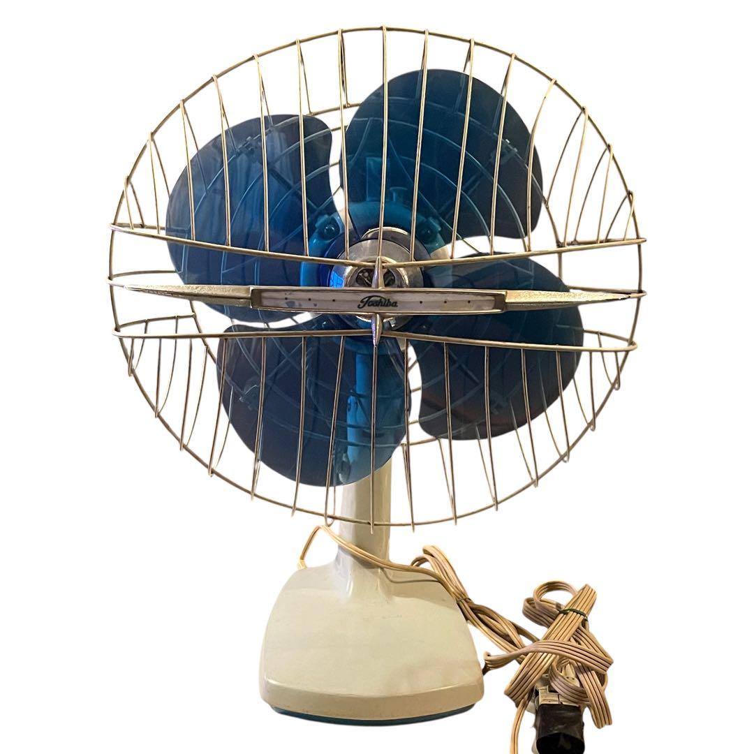 東芝 TOSHIBA 扇風機 9-1645 AC ELECTRICFAN レトロ