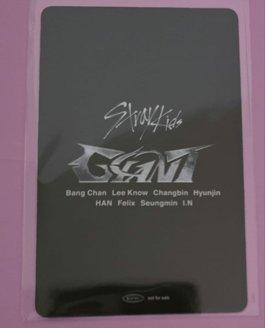 StrayKids リノ　GIANT 　FC盤 ソニミュ ソロ トレカ