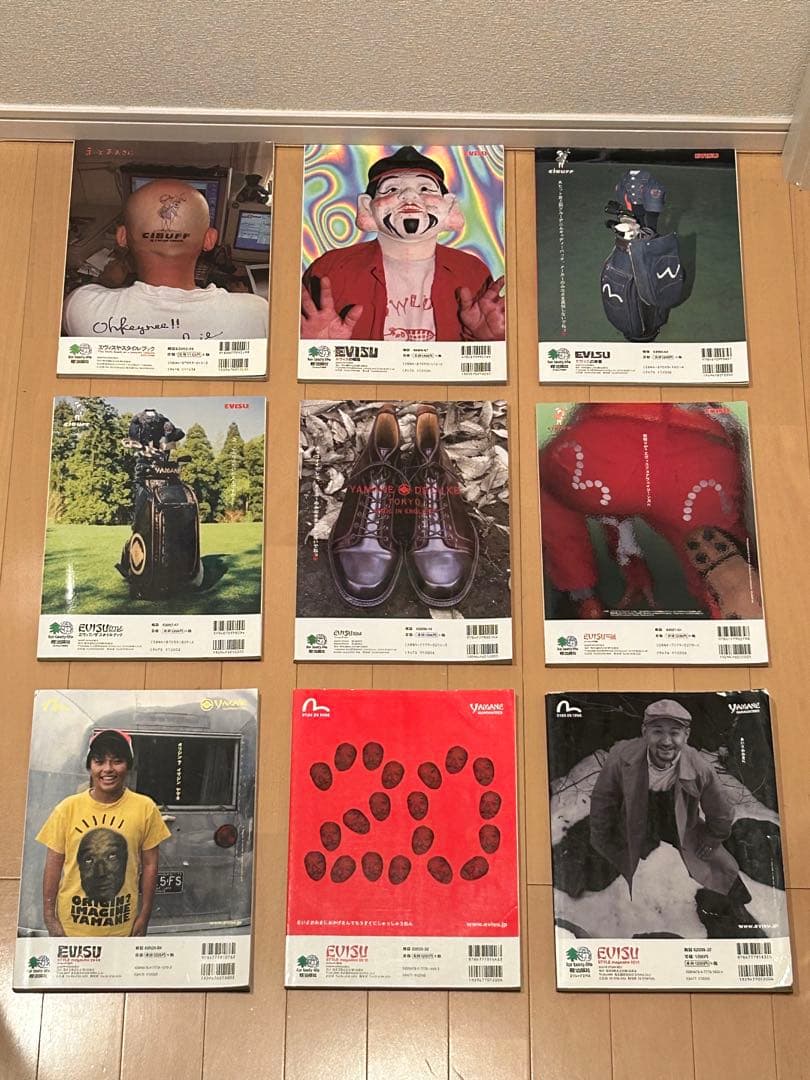 S*b様 エヴィス　EVISU　ムック本　スタイルブック　コンプリート全9冊セッ