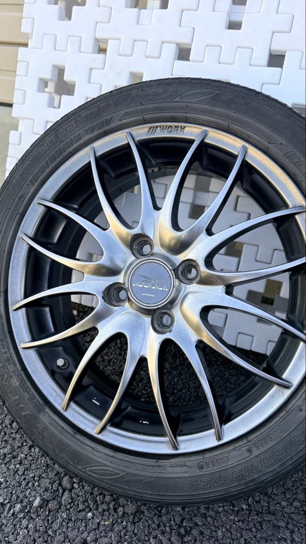 WORK STEEZ 15×5J+42　2本　①