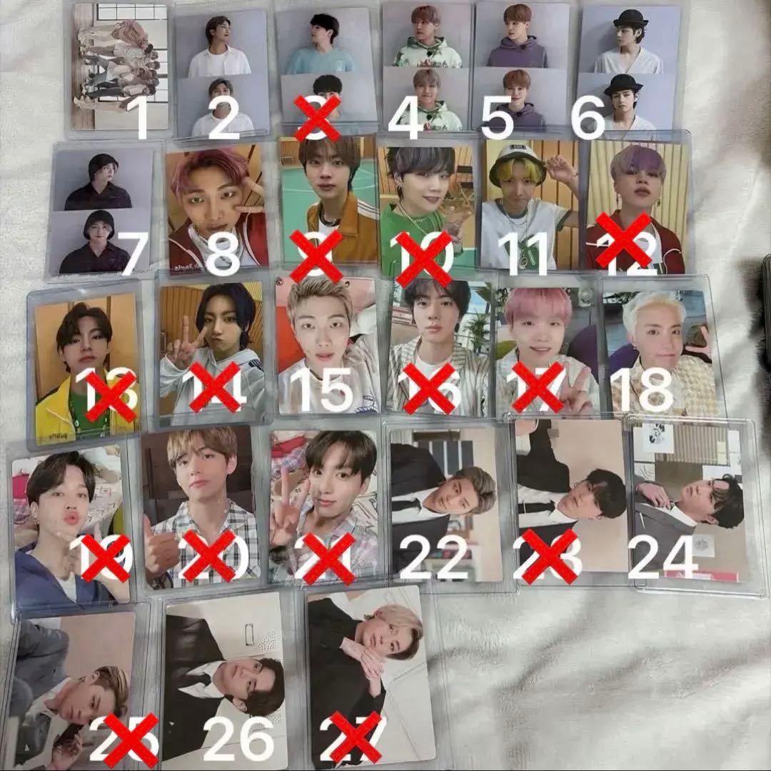 BTS フォトカード セット