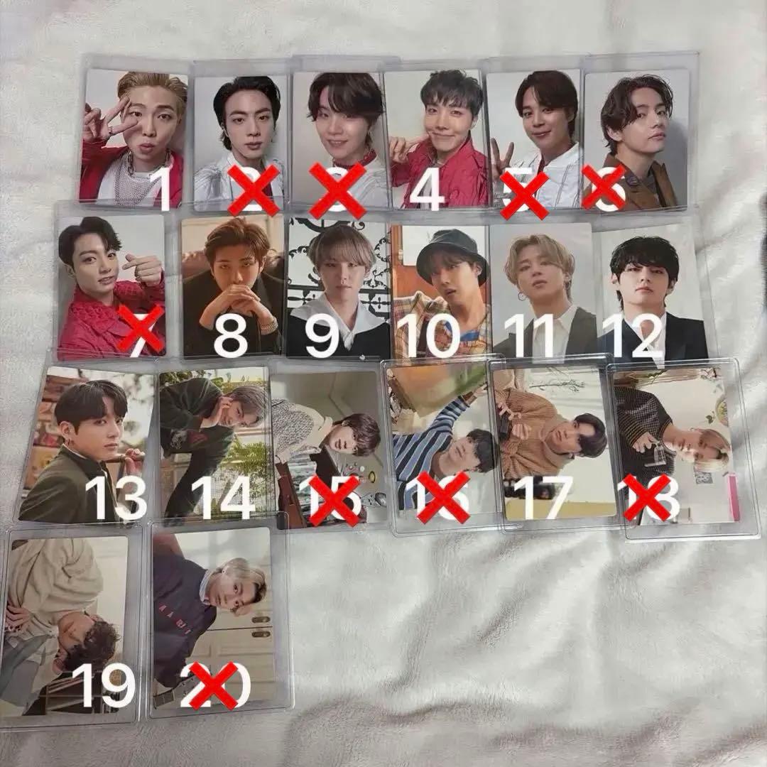 BTS フォトカード セット