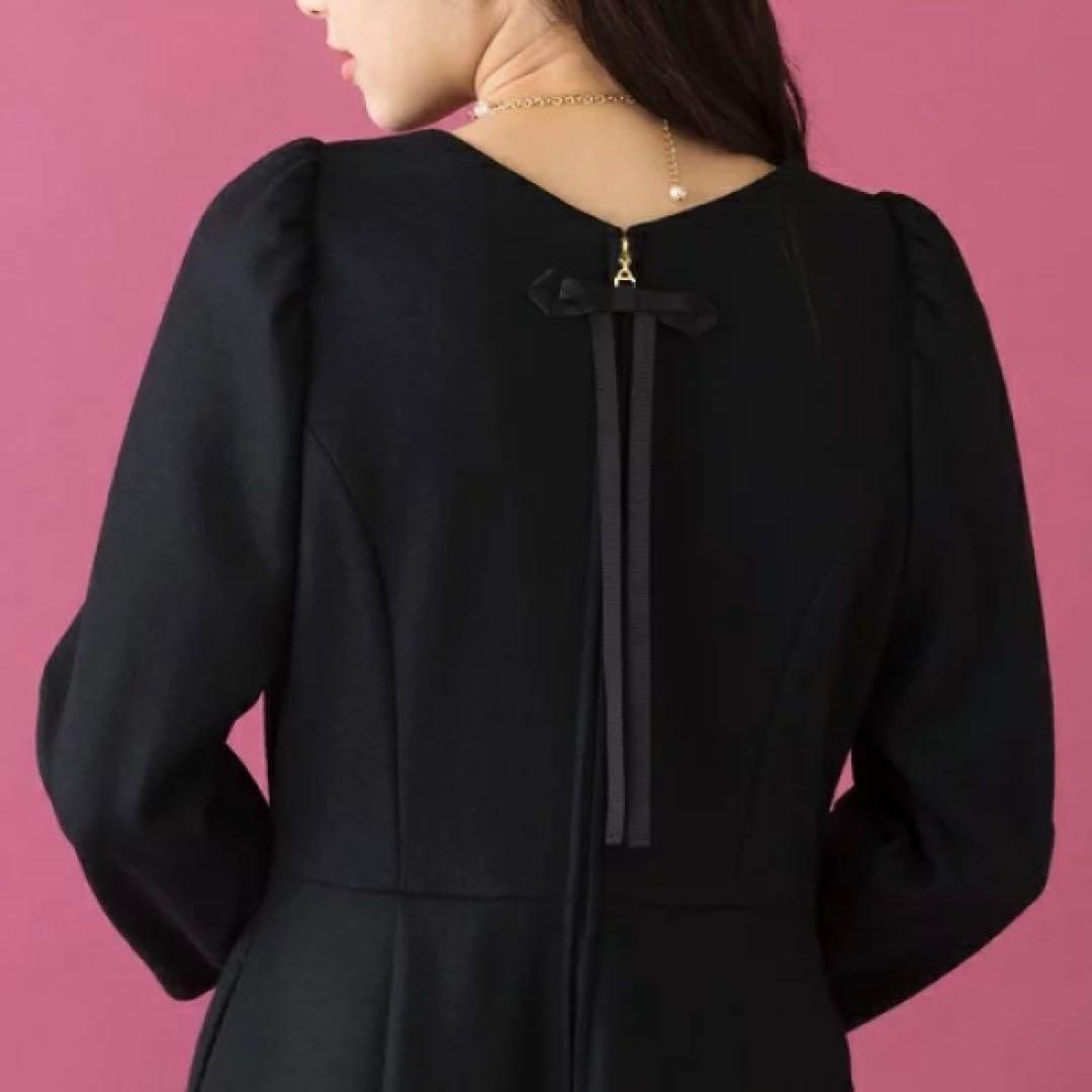 ローズティアラ エスカルゴ ワンピース ロング リボン 大きいサイズ 22AW