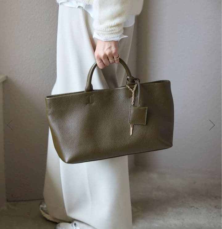 新品未使用◆SLOBE IENA レザートートバッグ