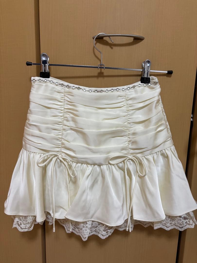 ROBE de FLEURS ドレス　アイボリー　Sサイズ