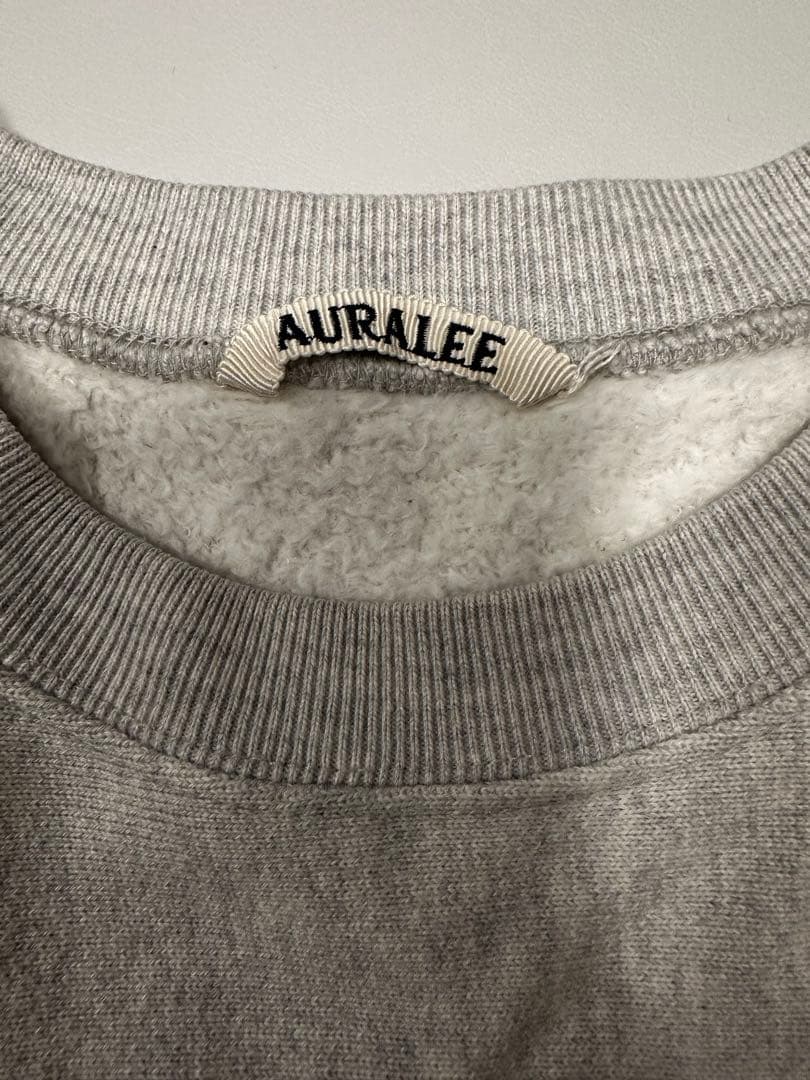 オーラリー　スウェット　グレー