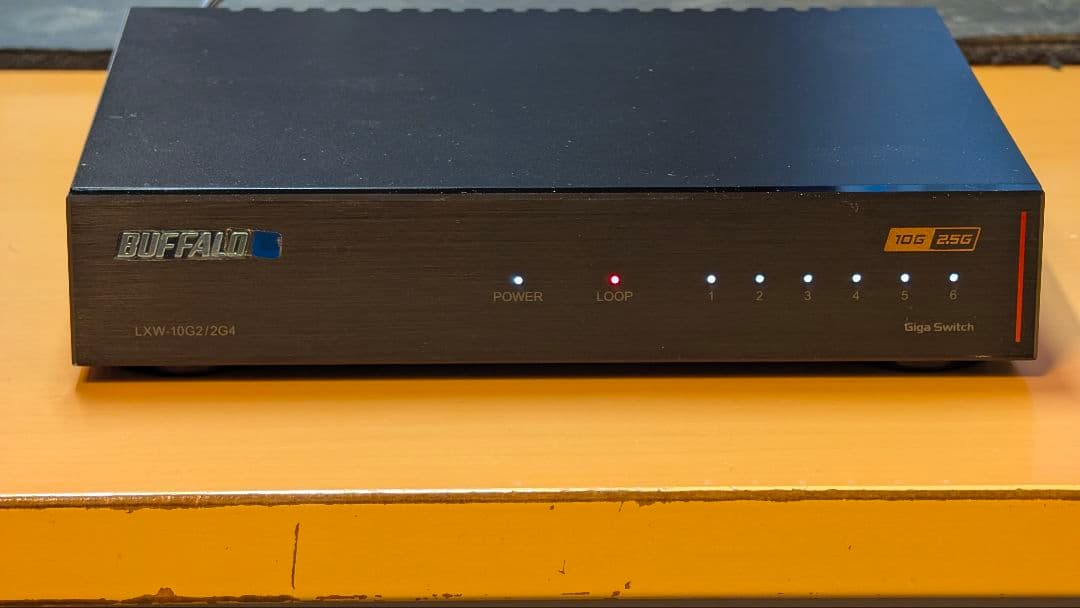 BUFFALO LWX-10G2/2G4 スイッチングハブ