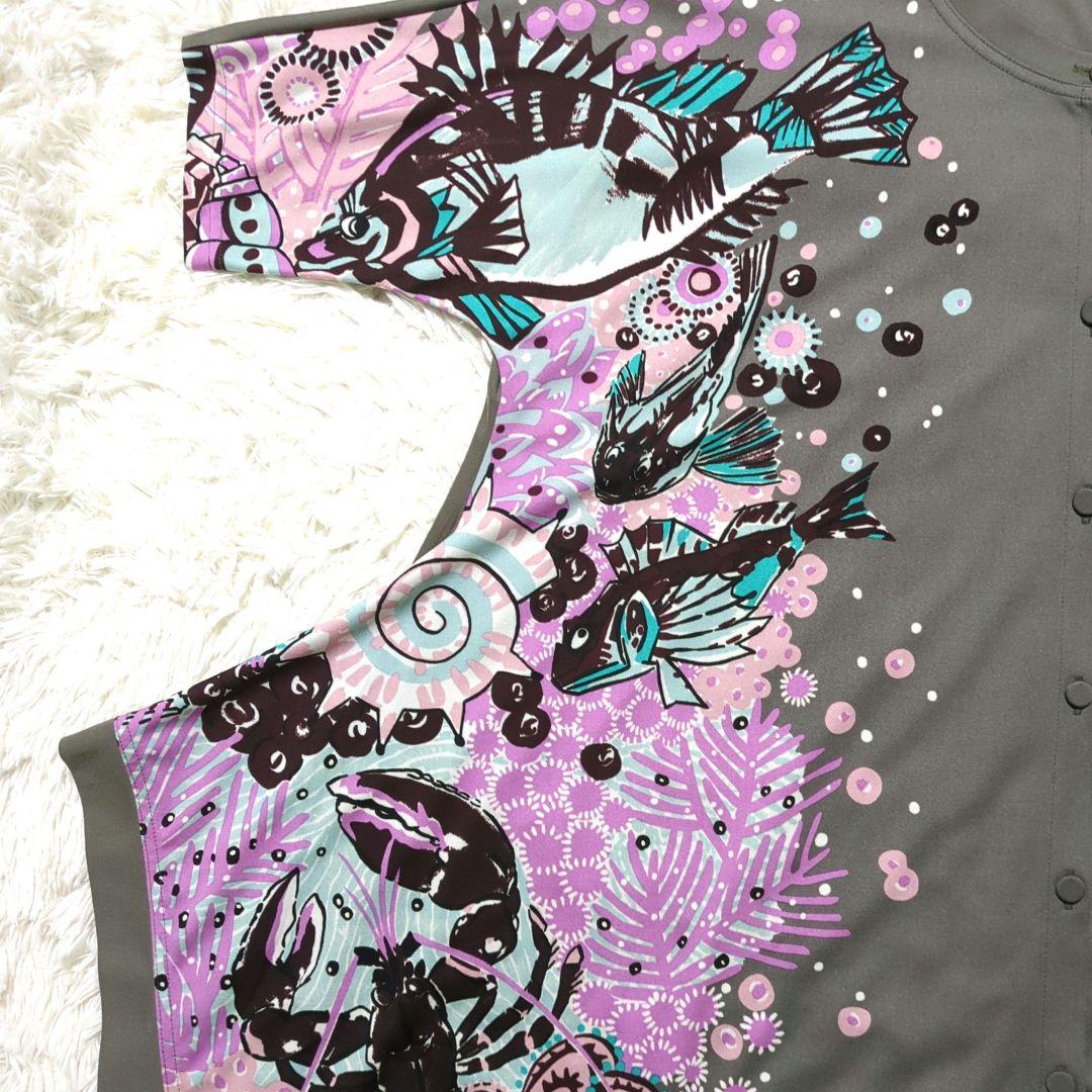 TOKUKO 1er VOL　トクコ　前開き チュニック　羽織物　海の生き物