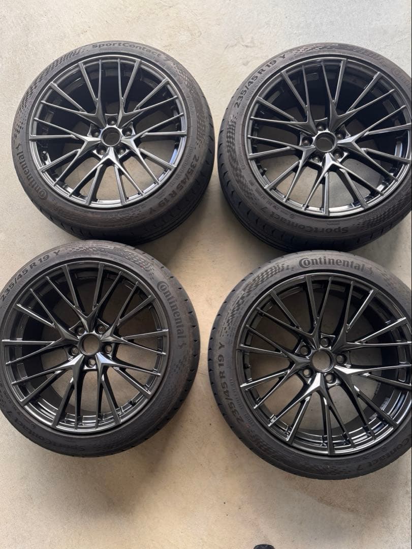 LBX MORRIZO 純正BBSタイヤホイールセット　235/45R19