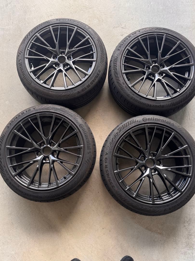 LBX MORRIZO 純正BBSタイヤホイールセット　235/45R19