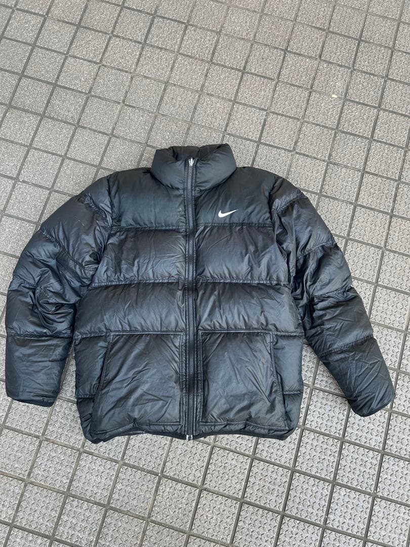 値下げ中です❗️Nike ダウンジャケット ブラック リバーシブル90s