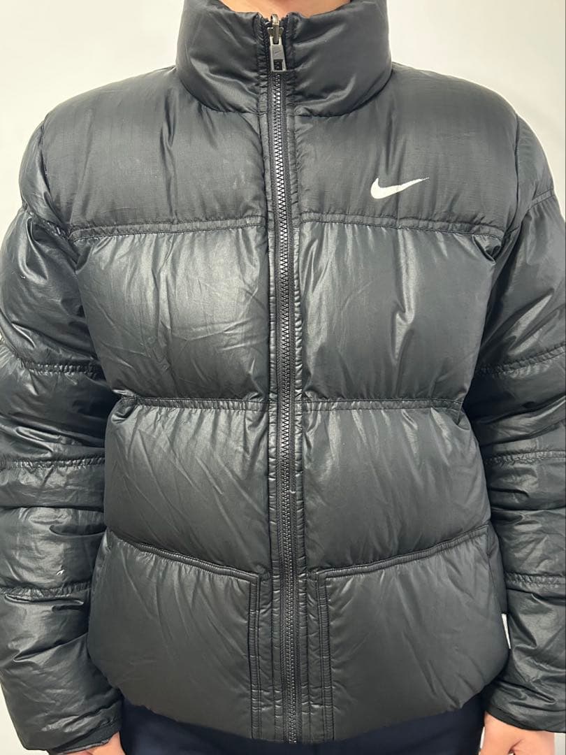 値下げ中です❗️Nike ダウンジャケット ブラック リバーシブル90s