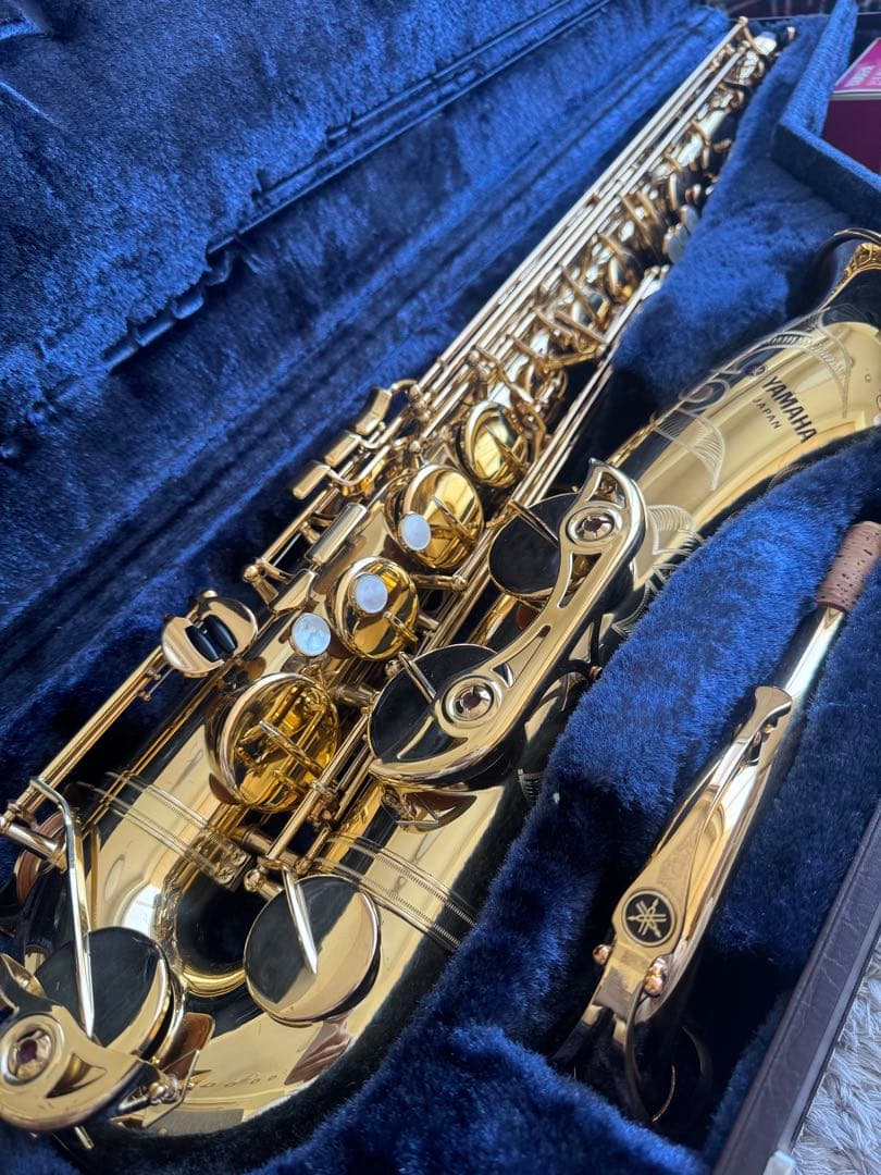 超美品＊YAMAHA テナーサックス　ゴールド　彫刻　YTS-62 本体