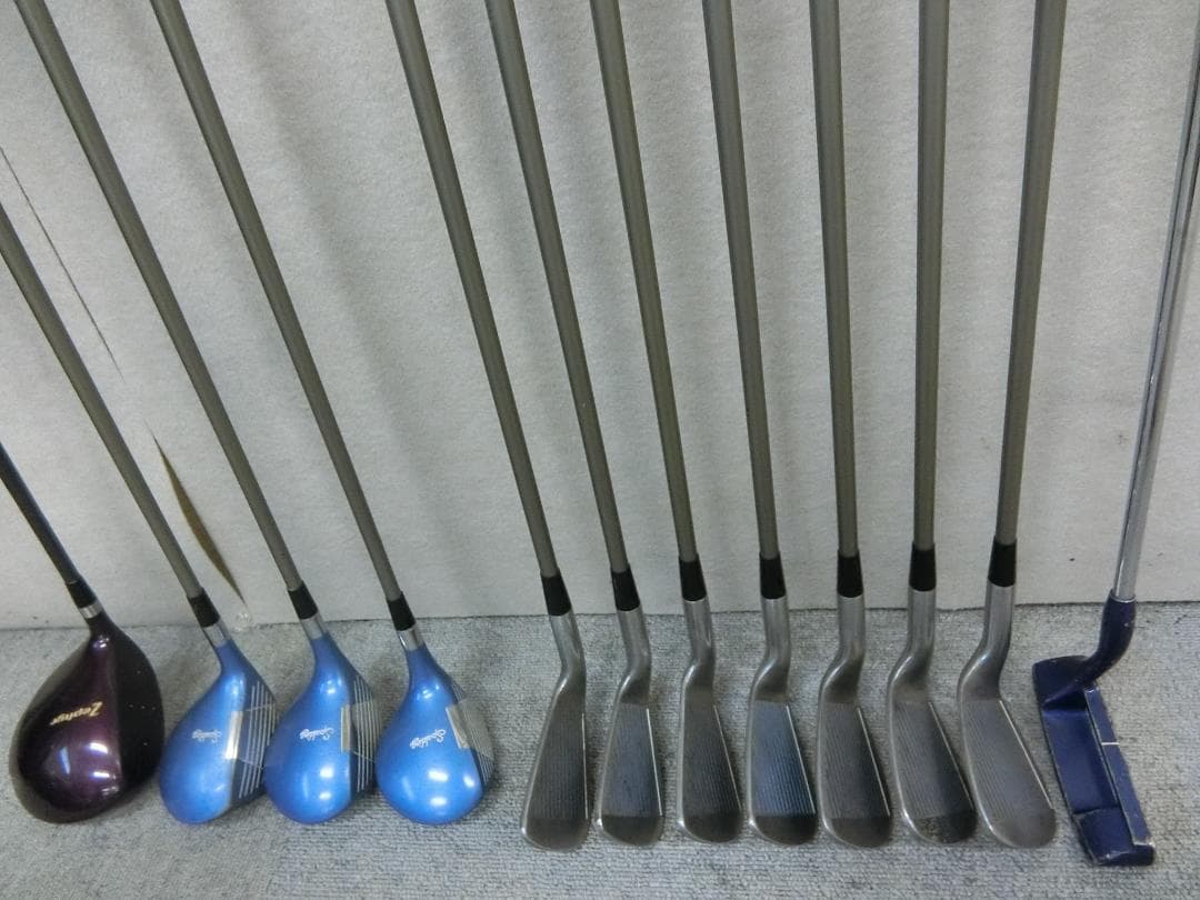 b706 初心者必見 スポルディング 等レディースゴルフ１２本セット※Ｄｒ２本入