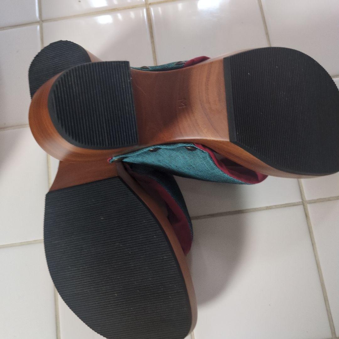 mizutori 水鳥工業 下駄 サンダル 23,5 24　Mサイズ新品未使用