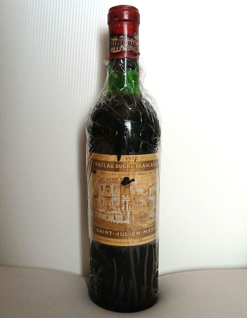 【赤ワイン古酒1970】シャトー・デュクリュ・ボーカイユ 1970年