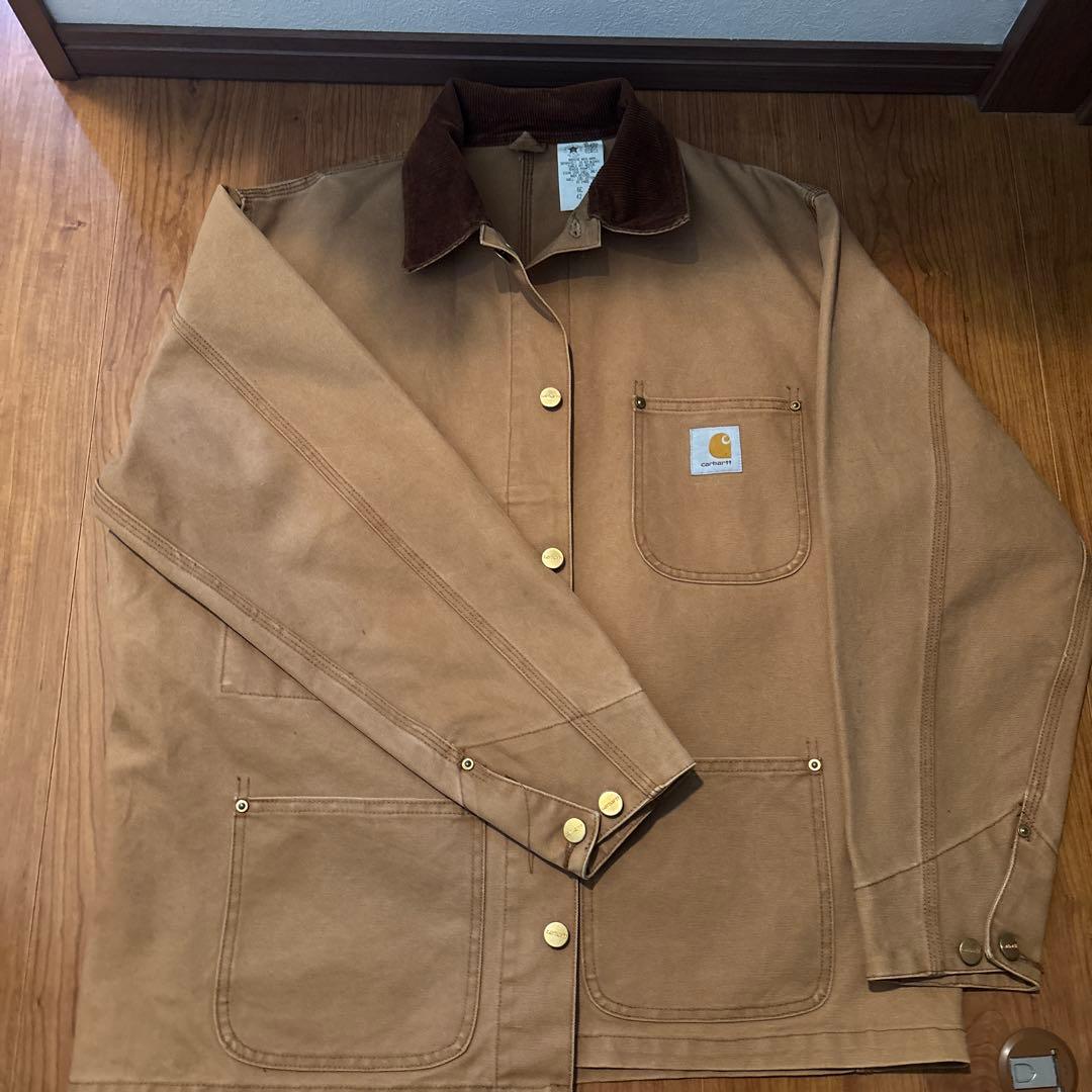 Carhartt 42 USA製 ブラウン ダック地 90s