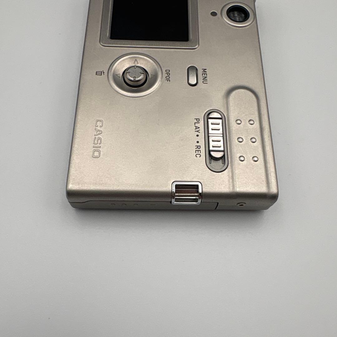 稼働品 カシオ EXILIM EX-S2 薄型　シルバー　コンデジ　カシオ