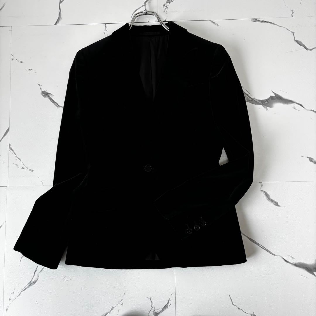 MARGARET HOWELL✨ベルベット　テーラードジャケット　ピークドラペル