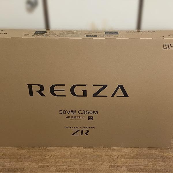 【さざなみ 綴専用】レグザ 50V型 C350M 4K液晶テレビ 新品 未開封