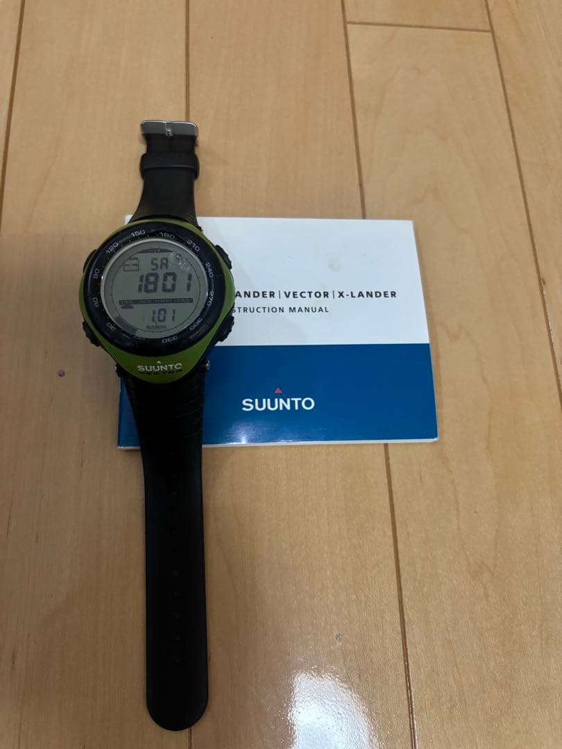 SUUNTO VECTOR スント　ベクター　腕時計　説明書付き