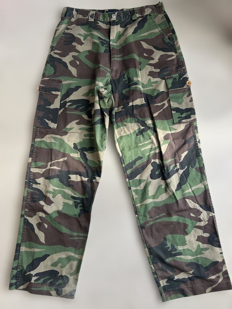 a*t様 stussy 迷彩 カーゴパンツ　80s