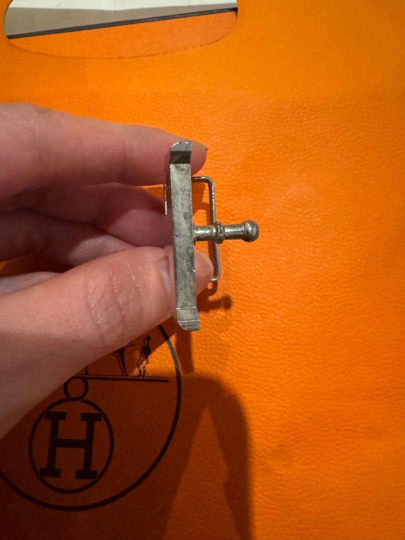 HERMES★H型シルバーバックルのみ