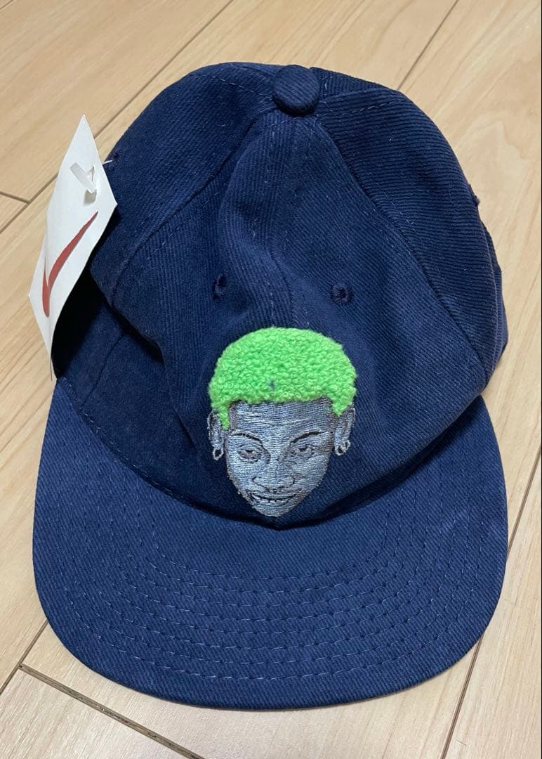 ◇デニスロッドマン(緑)キャップ 未使用タグ付き ナイキ90s◆