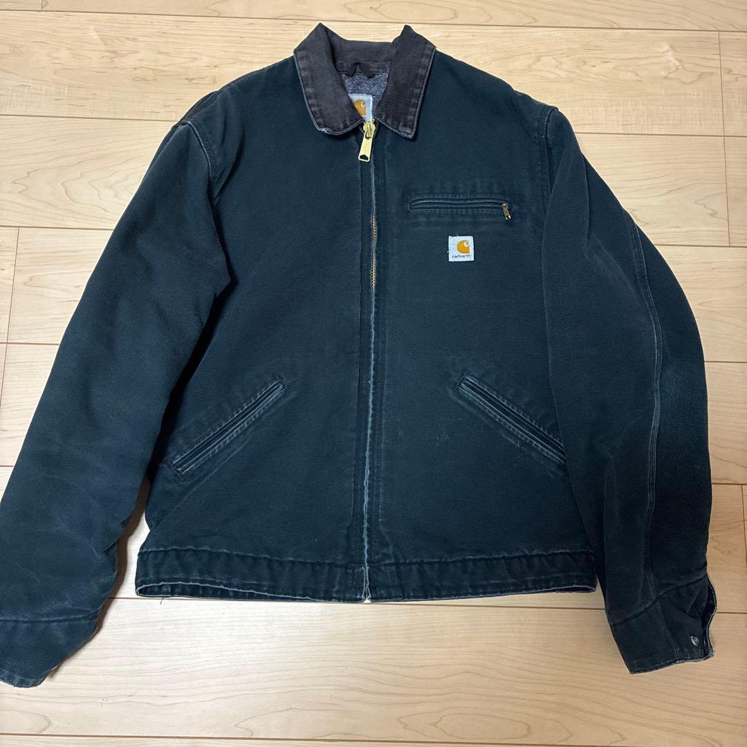 た*す様 Carhartt デトロイトジャケット ブラック J01 tallサイ