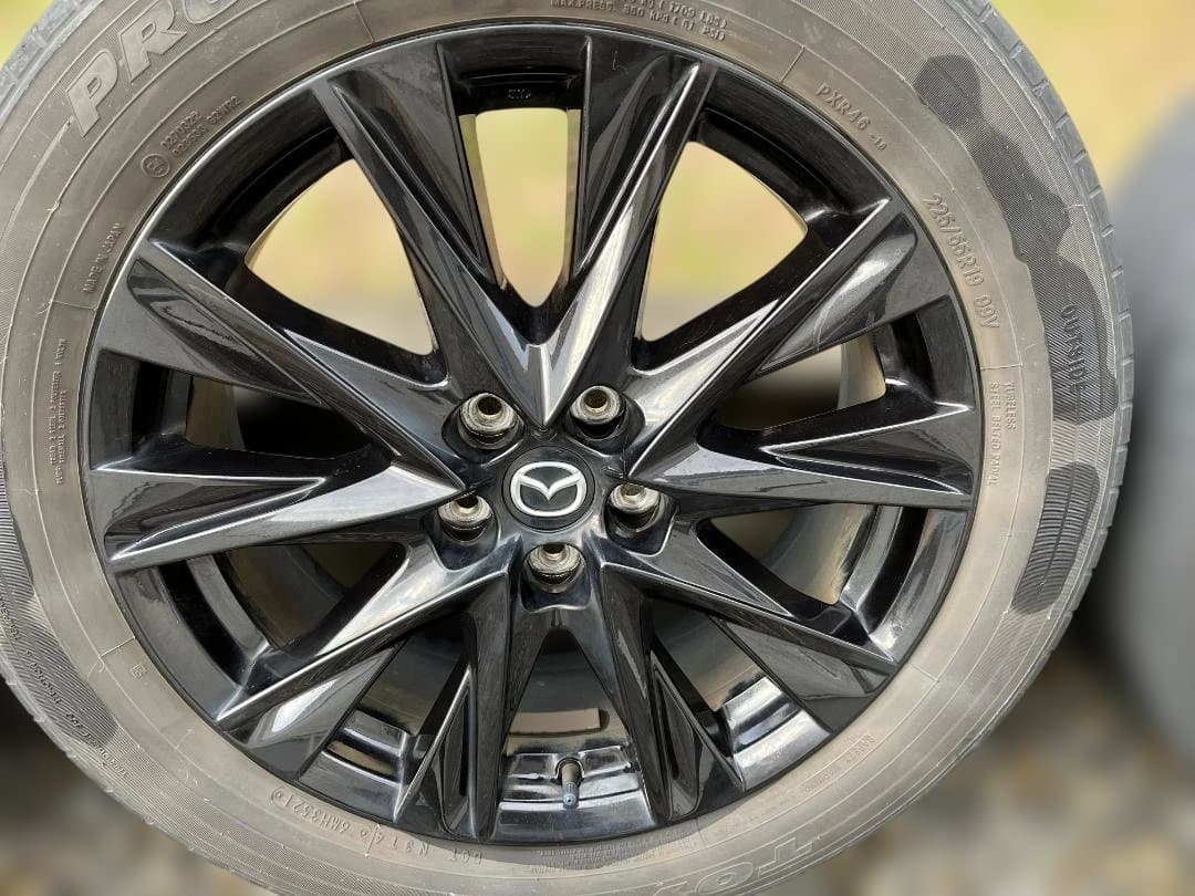 【パワー】マツダ CX-5CX-8ブラックトーンエディション純正ホイール