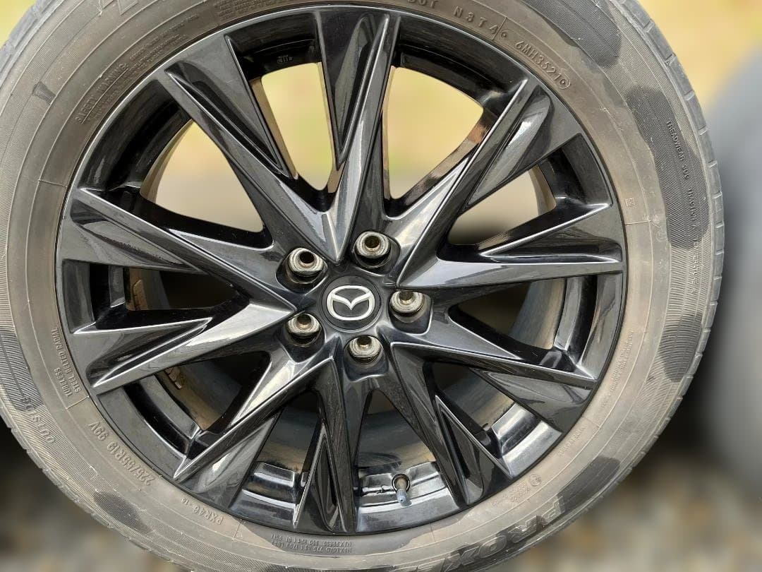 【パワー】マツダ CX-5CX-8ブラックトーンエディション純正ホイール