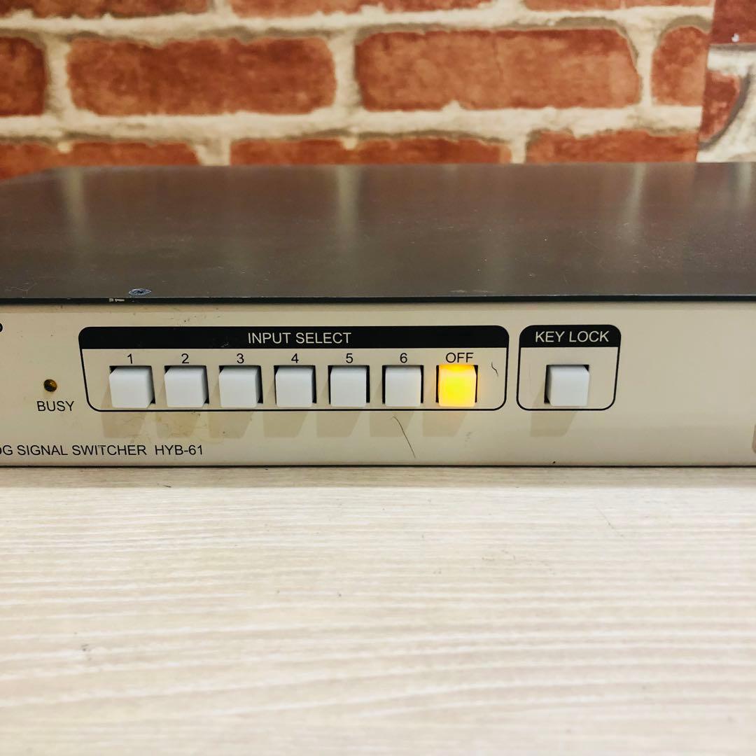 F079⭐️IMAGENICS⭐️業務用　ユニバーサル　スイッチャー　HYB-61
