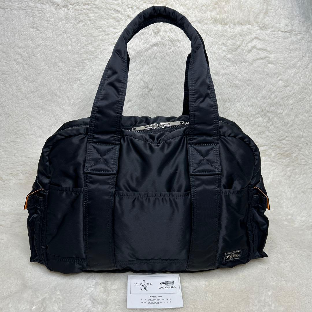✨美品✨ PORTER ポーター ダッフルバッグ ボストン タンカー 黒