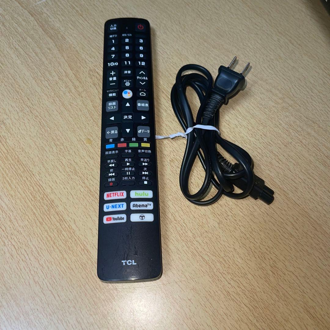 【良品】TCL 液晶テレビ 本体 リモコン付　32S5200A 2022年