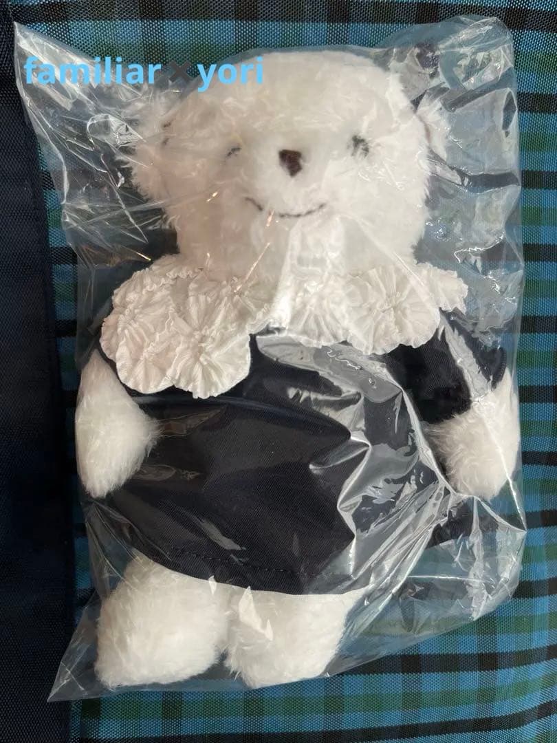 匿名配送✳︎ 新品未使用 ホイップマスコットベアー yori × familiar
