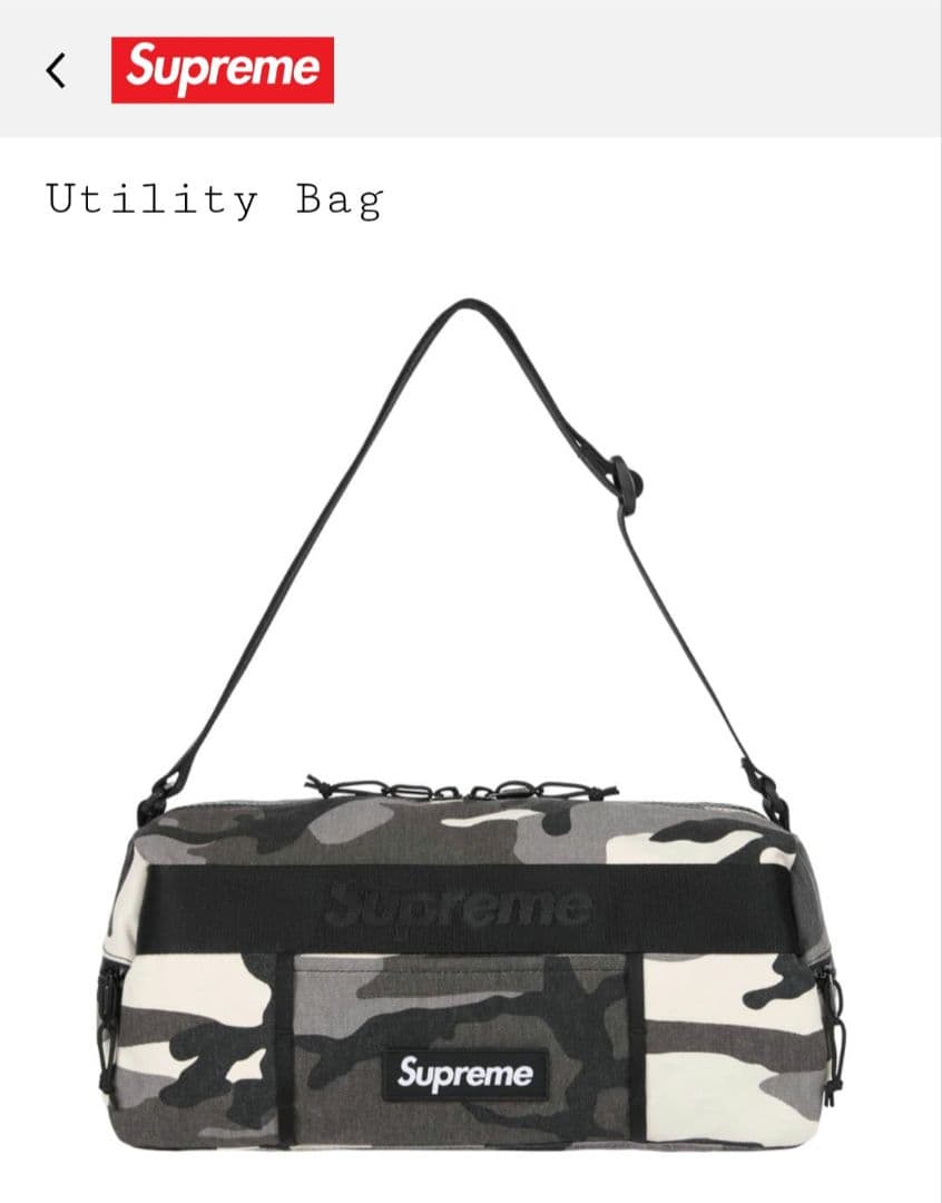 バッグ Supreme 25SS Utility Bag