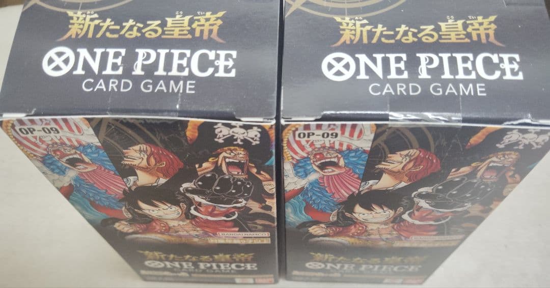 ワンピースカード 新たなる皇帝 2BOX テープ付き 未開封